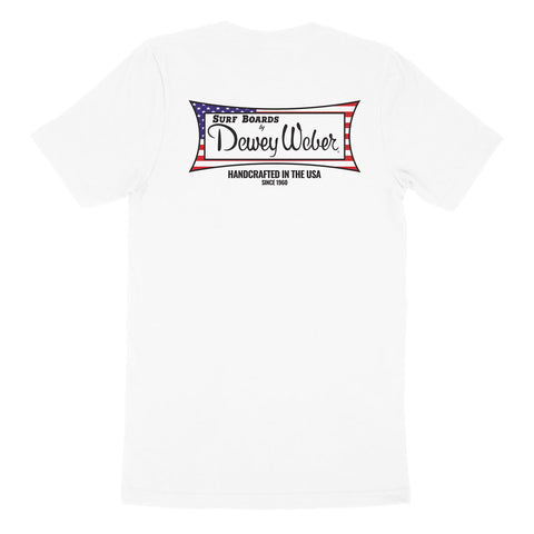 White USA T-Shirt