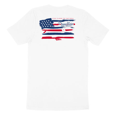 Dewey Weber Flag T-Shirt