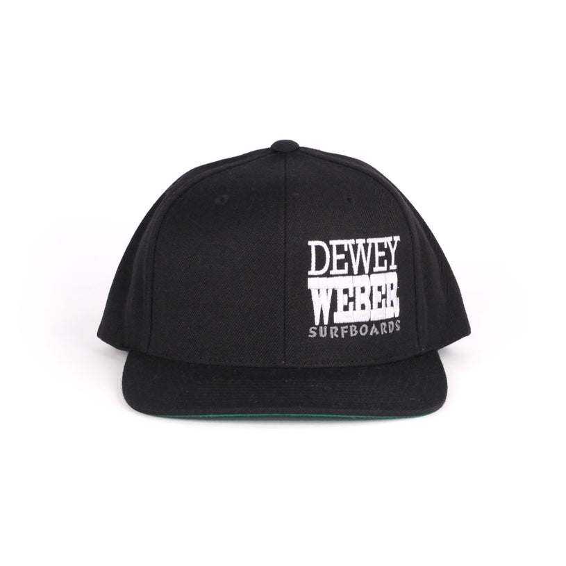 Black Block Snap Hat