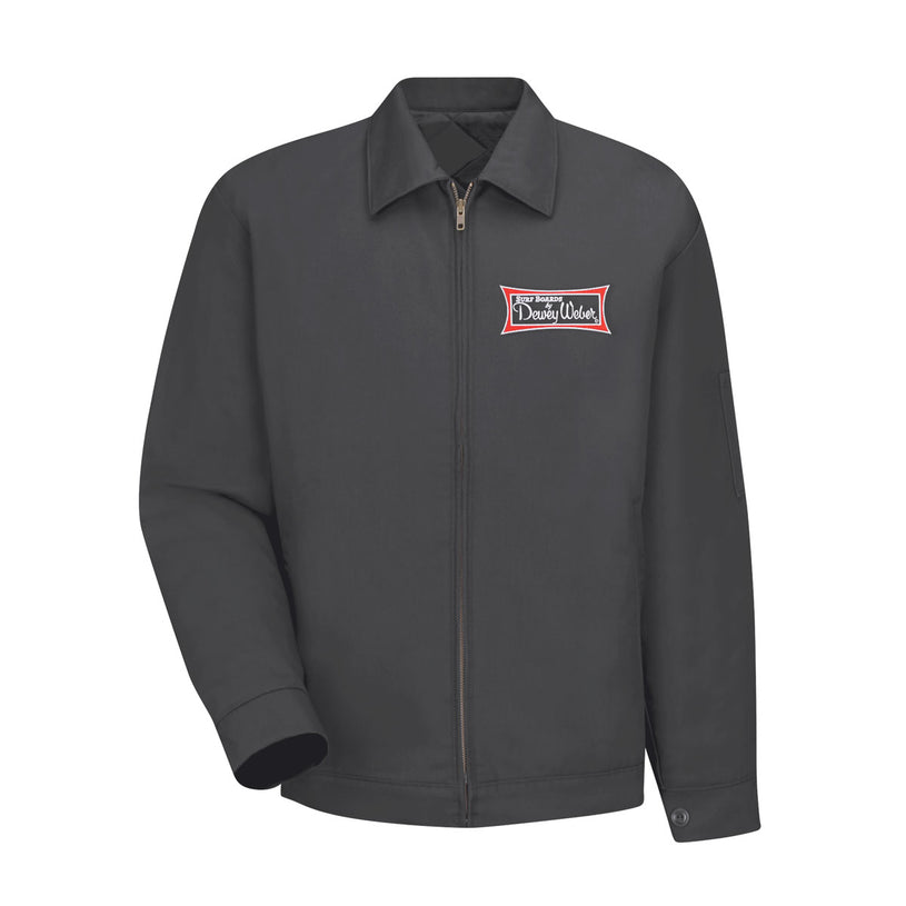 Charcoal Classic Logo Auto Jacket