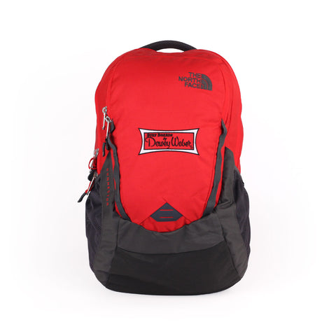 Red Classic Logo North Face Backpack