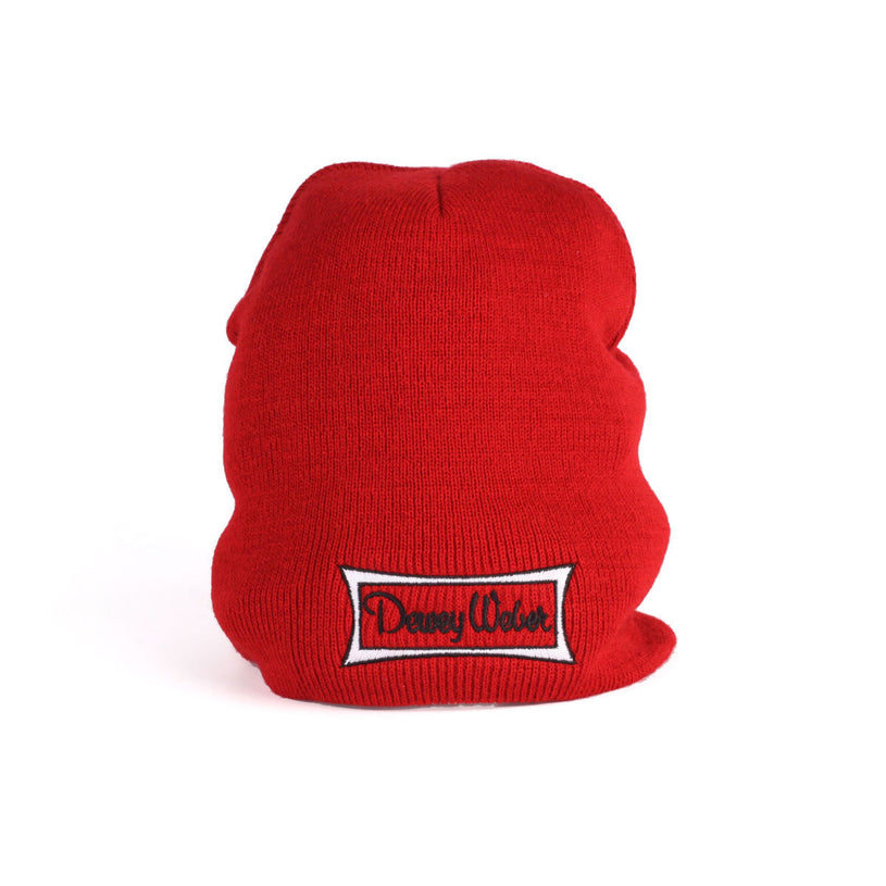Red Classic Logo Beanie