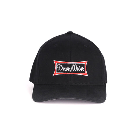 Black Classic Logo Flex Fit Hat