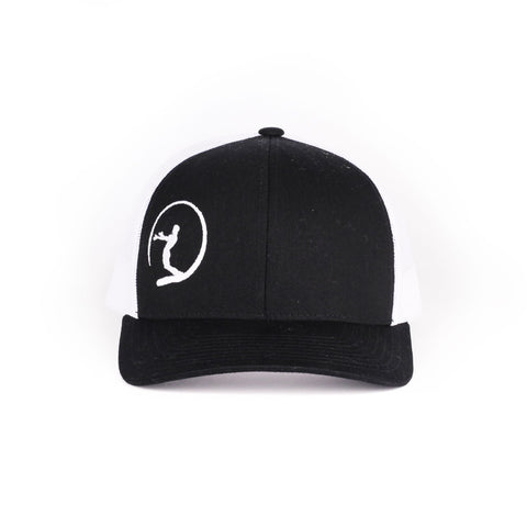 Black Icon Snap Hat