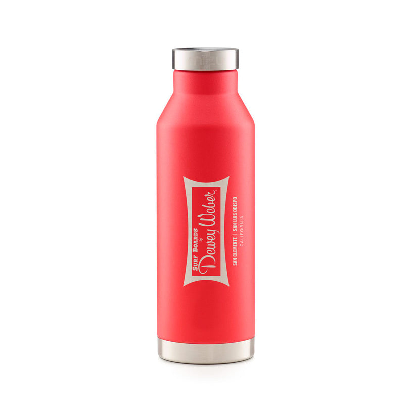 Red Classic Logo Water Bottle