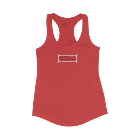 Women's Red Classic Logo Tank