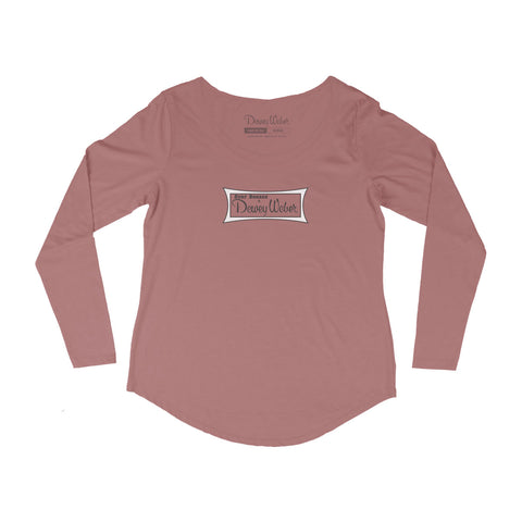 Women's Rose Classic Logo Long Sleeve T-Shirt