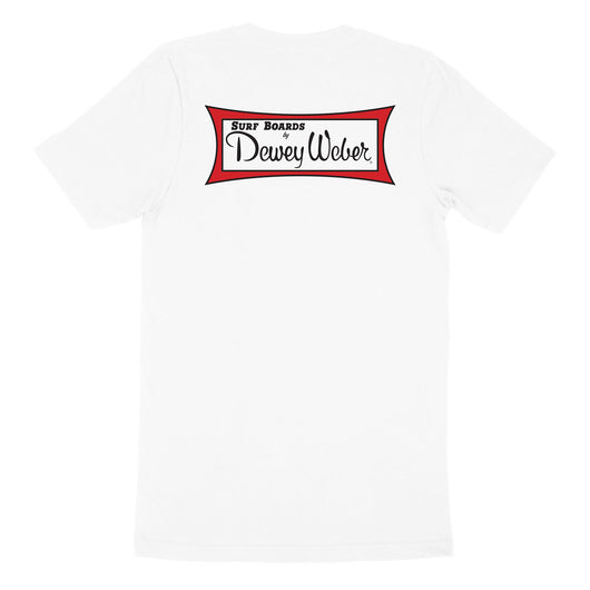 Dewey weber surfboards t shirt top