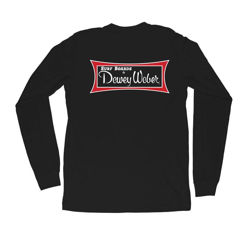 Black Classic Logo Long Sleeve T-Shirt