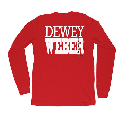 Red Block Long Sleeve T-Shirt