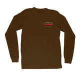 Brown 70s Long Sleeve T-Shirt