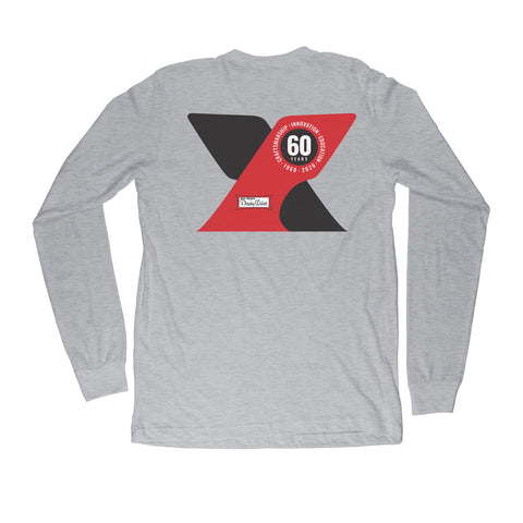 Grey 60th Anniversary Long Sleeve T-Shirt