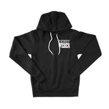 Black Block Logo Zip Hoodie