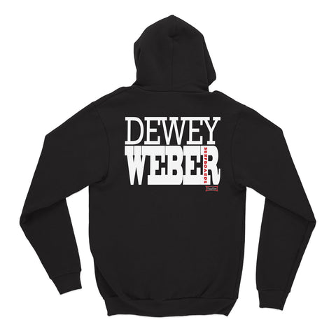 Black Block Logo Zip Hoodie