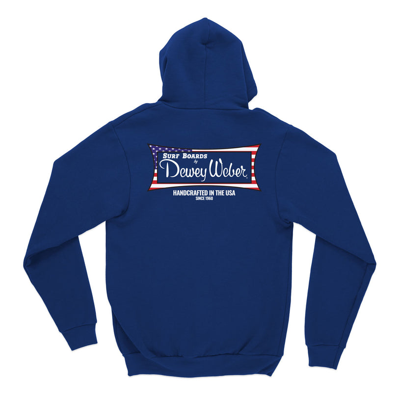 Navy USA Hooded Sweatshirt